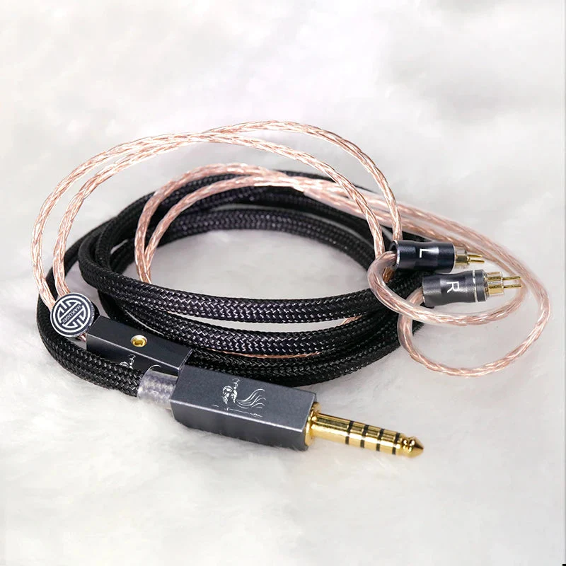 HAKUGEI Black Warrior 6N OCC Copper & Silver Plated Earphone Cable - Image 2