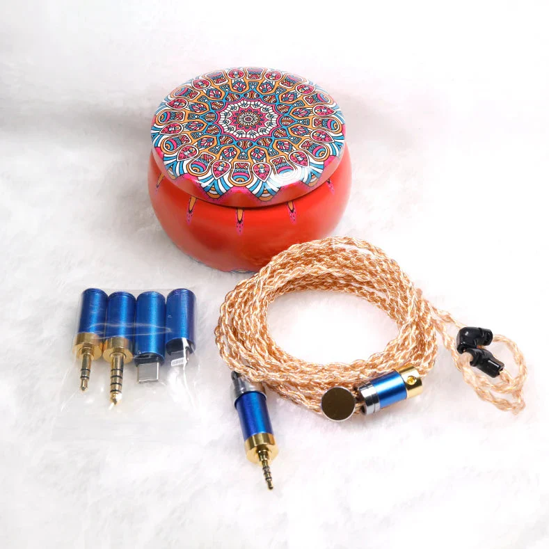 HAKUGEI Golden Rope 5N OCC Litz & Gold & Silver Plated Copper Earphone Cable - Image 4