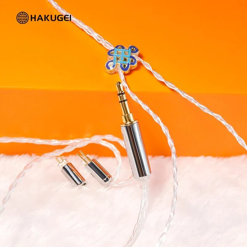 HAKUGEI Orchid Sterling Silver Headphone Upgrade Cable - Image 3
