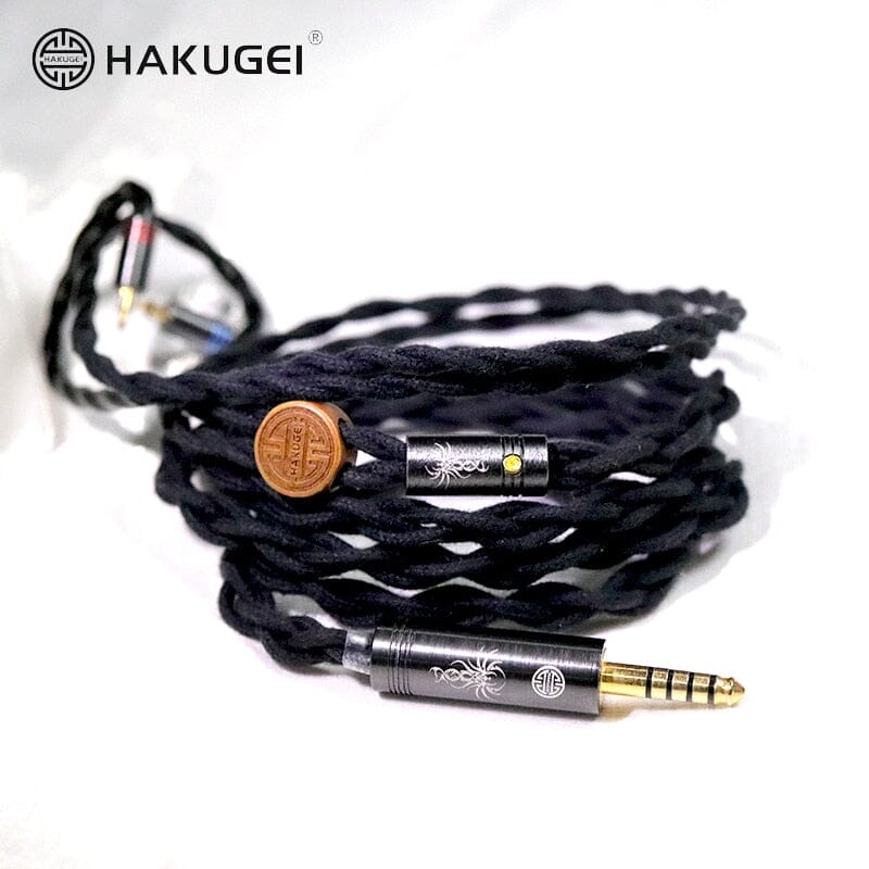 HAKUGEI Roc Tianshan Cotton Litz High Purity Microcrystalline Copper Cable 2.5 3.5 4.4 - 0.78 2Pin / MMCX - Image 5