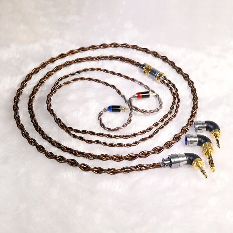 HAKUGEI Saja Litz 6N OCC Copper Earphone Cable With 2Pin 0.78 / MMCX - 2.5 / 3.5 / 4.4 - Image 2