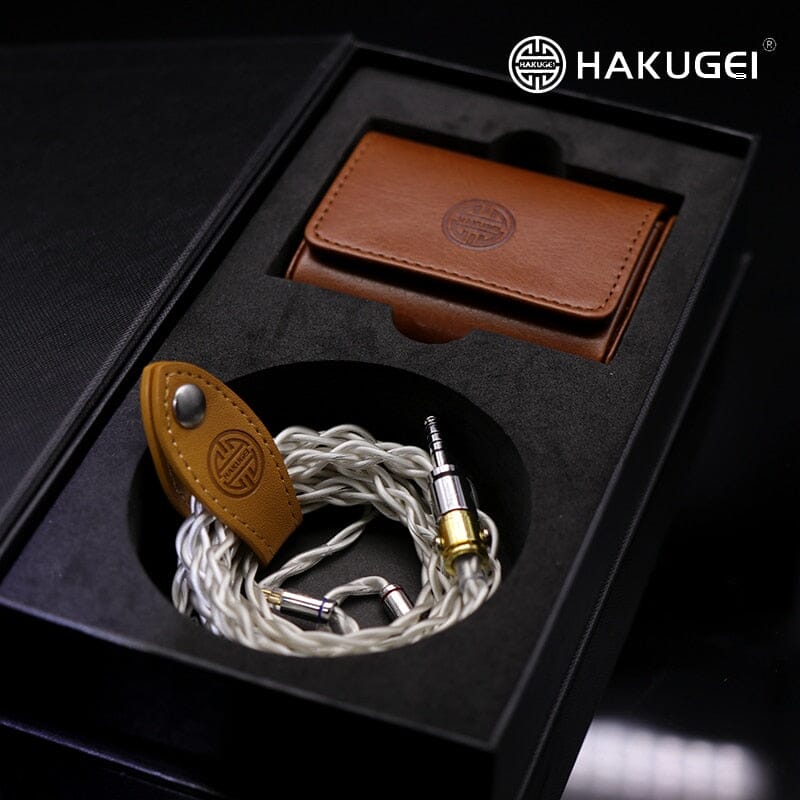 HAKUGEI Skyrim Litz 6N Pure Silver Shielding Cooxical Earphone Cable 2.5 3.5 4.4 - 0.78 2Pin / MMCX - Image 5