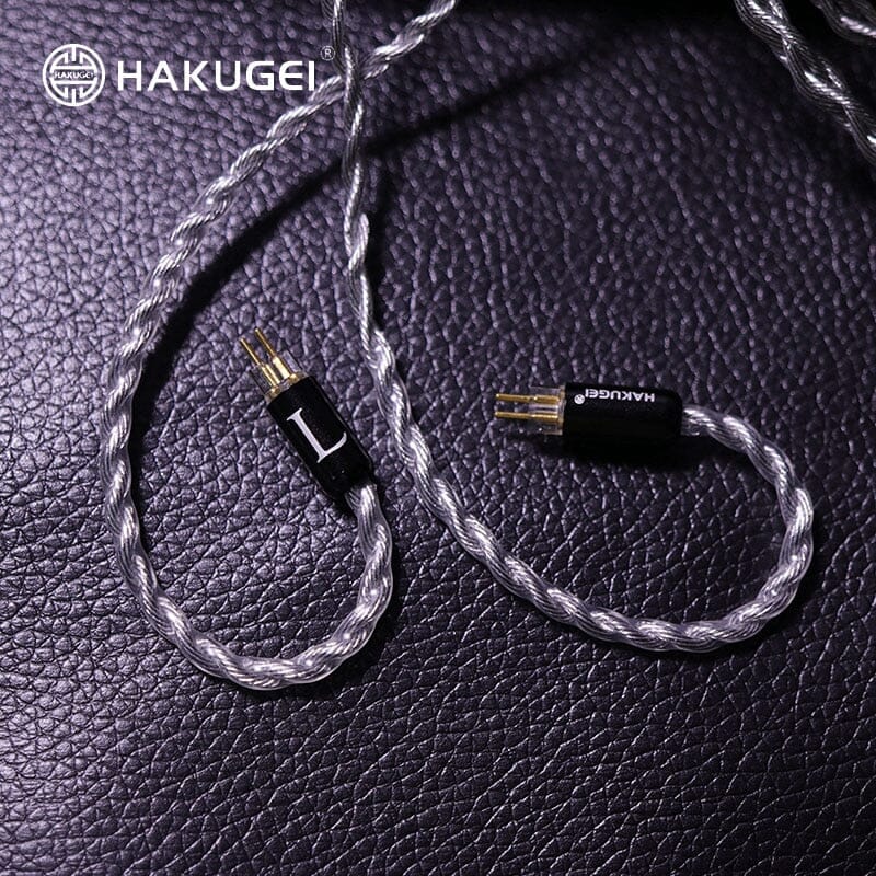 HAKUGEI Time-Space Wheel Silver Plated Alloy Cable Type-c/Lightning - 0.78 2Pin / MMCX - Image 5