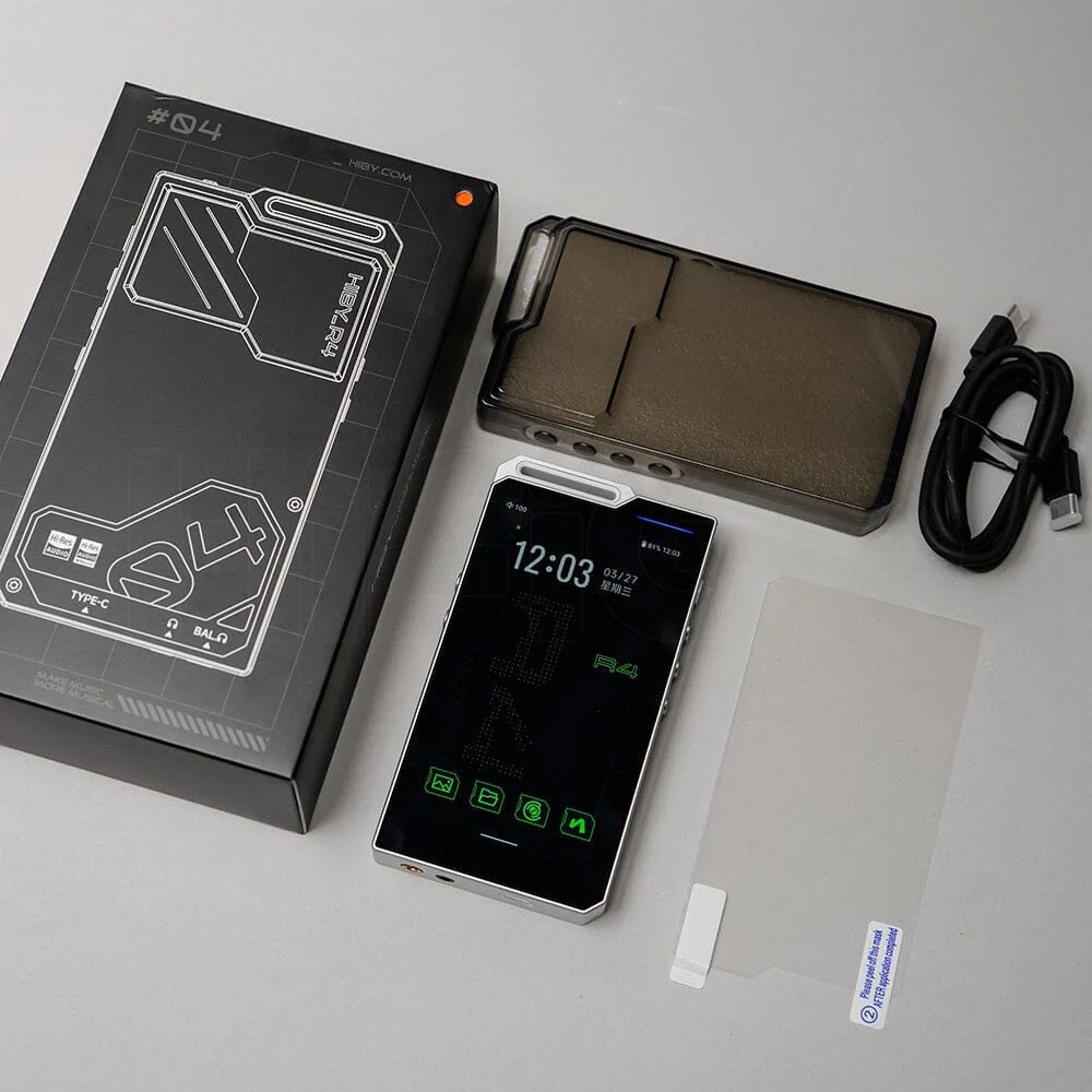 HiBy R4 Class A 4-Way ES9018C2M DSD256 Portable Music Player - Image 2