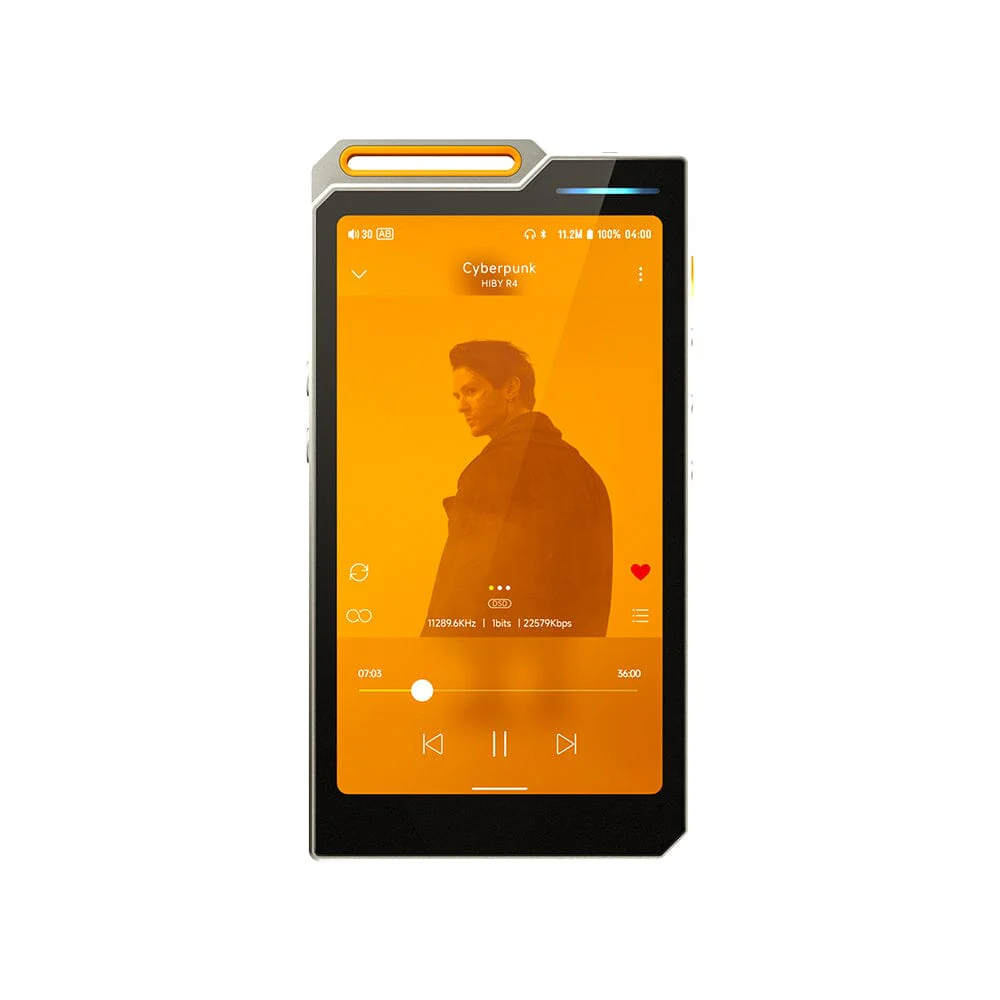 HiBy R4 Class A 4-Way ES9018C2M DSD256 Portable Music Player - Image 9