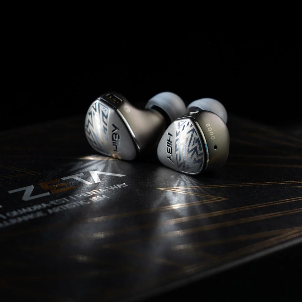 HiBy Zeta 3-Hybrid 4-EST 5-Way Artistic In-Ear Monitors IEMs - Image 6