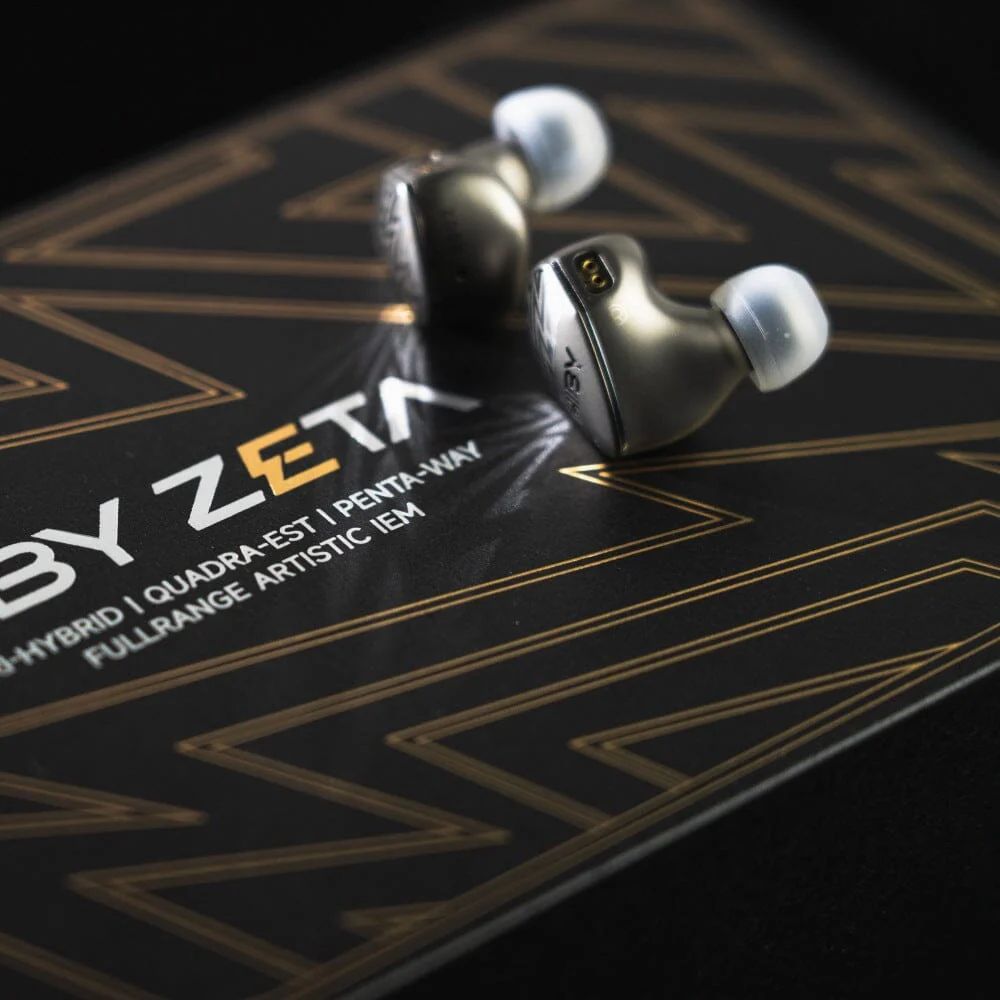 HiBy Zeta 3-Hybrid 4-EST 5-Way Artistic In-Ear Monitors IEMs - Image 9