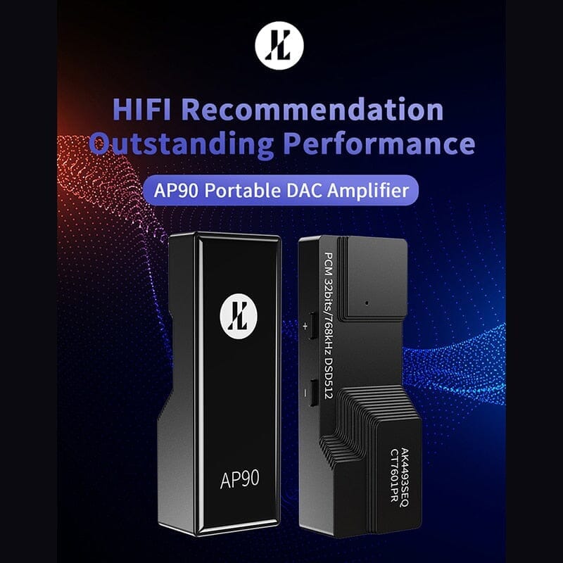 JCALLY AP90 Portable DAC Amplifier With Phones AMP Supports Headphone Amplifier Balanced OutputOTG - Image 4