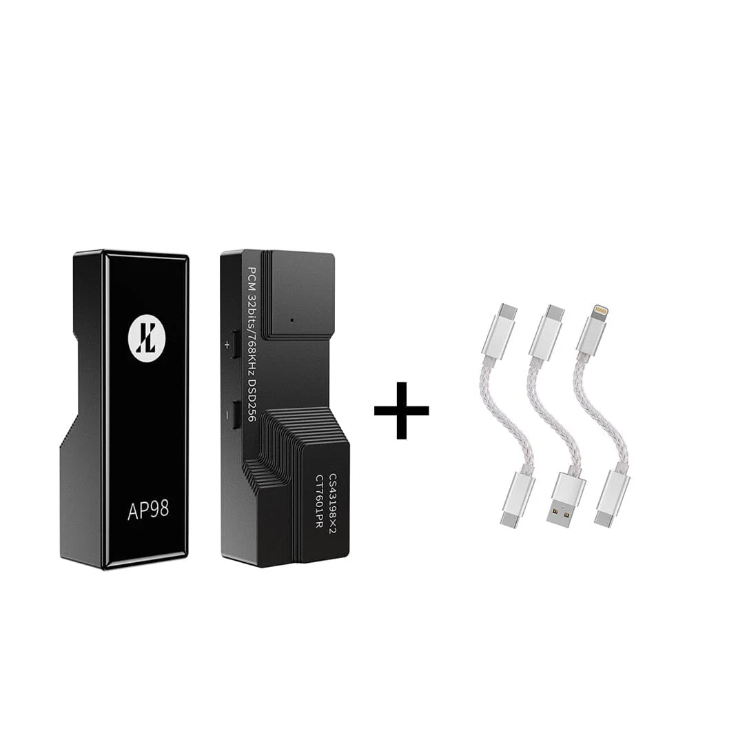 JCALLY AP98 Portable DAC & USB AMP Dual CS43198 DAC Headphone Amplifier - Image 5