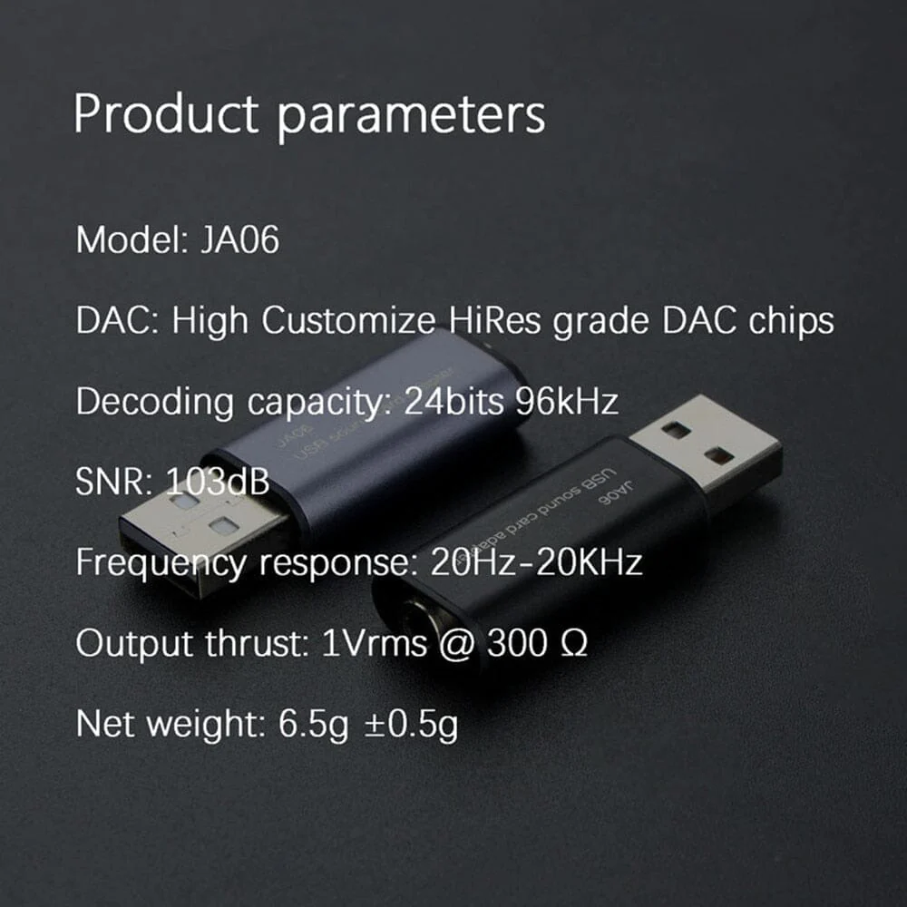 JCALLY JA06 USB External Sound Card Converter To 3.5mm Earphones With Mic Suitable - Image 6