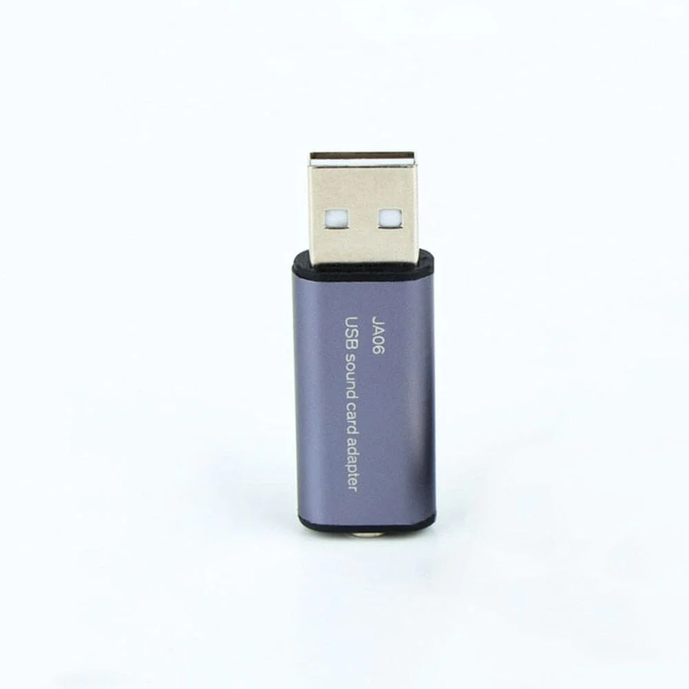 JCALLY JA06 USB External Sound Card Converter To 3.5mm Earphones With Mic Suitable - Image 7