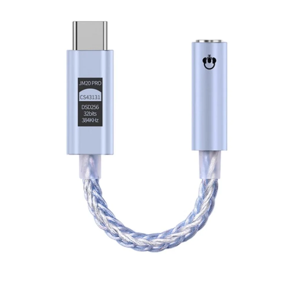 JCALLY JM20PRO CS43131 Audio DAC 3.5mm to Type-C Earphone Adapter - Image 2