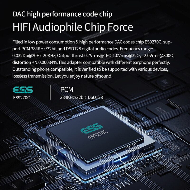 JCALLY JM35L USB Lightning To 3.5mm Cable DAC Hifi Adapter Decode Amp Digital Audio Cable - Image 4