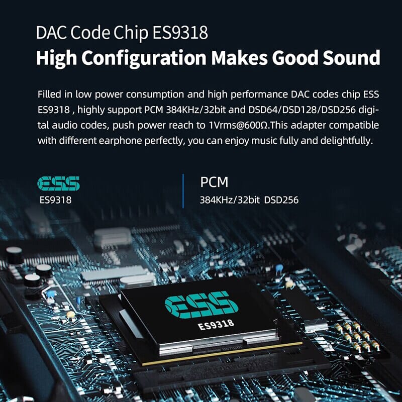 JCALLY JM45 JM45L Type C Lighting 3.5mm HIFI Portable Digital Audio Code Chip Earphone Decoding Adapter Silver Cable - Image 4