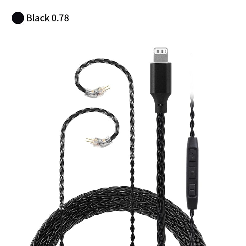 JCALLY LT8  Lightning Upgrade Cable 4 Strands 5N Oxygen-Free Copper Wire - Image 7