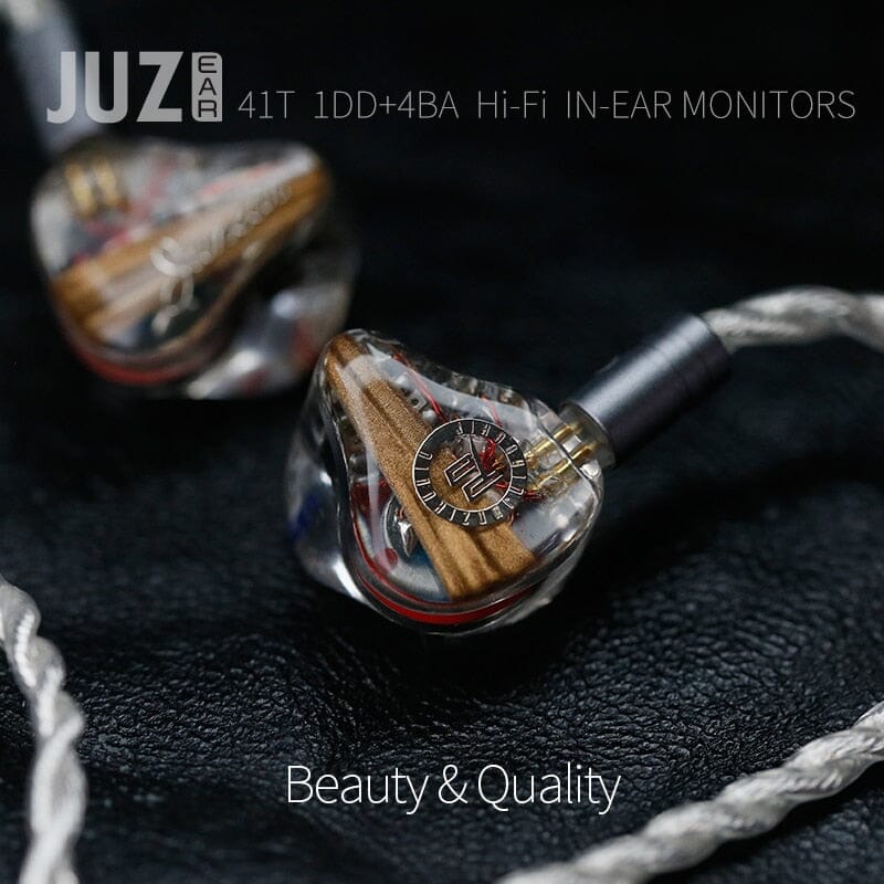 JUZEAR 41T 1DD+4BA Hybrid In-Ear Monitor IEMs - Image 11