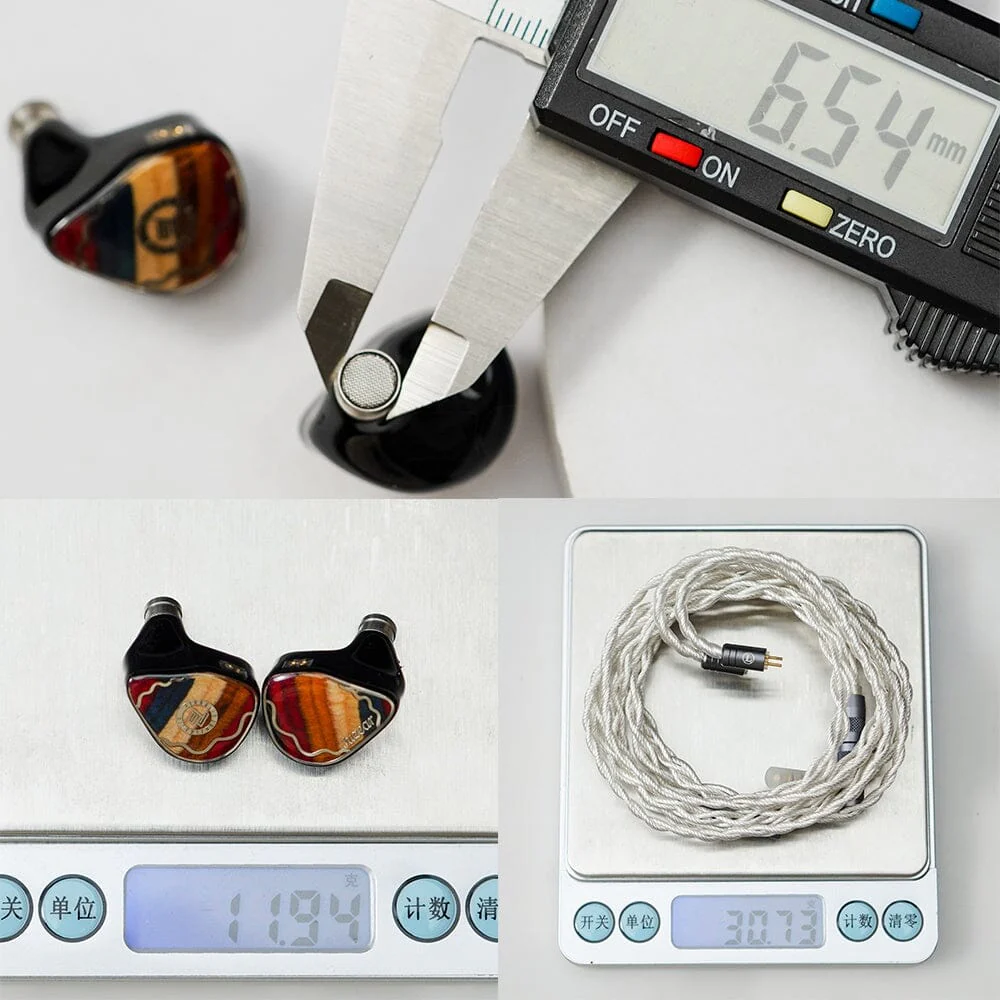 JUZEAR Dragonfly 81T 1DD+8BA Hybrid Drivers IEMs - Image 9
