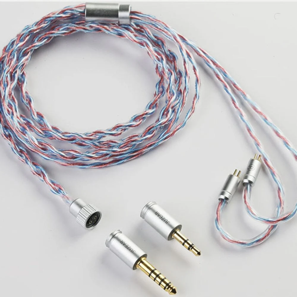 JUZEAR Flare 6N SPOCC+SCCW Hybrid Defiant Original Earphone Cable - Image 17