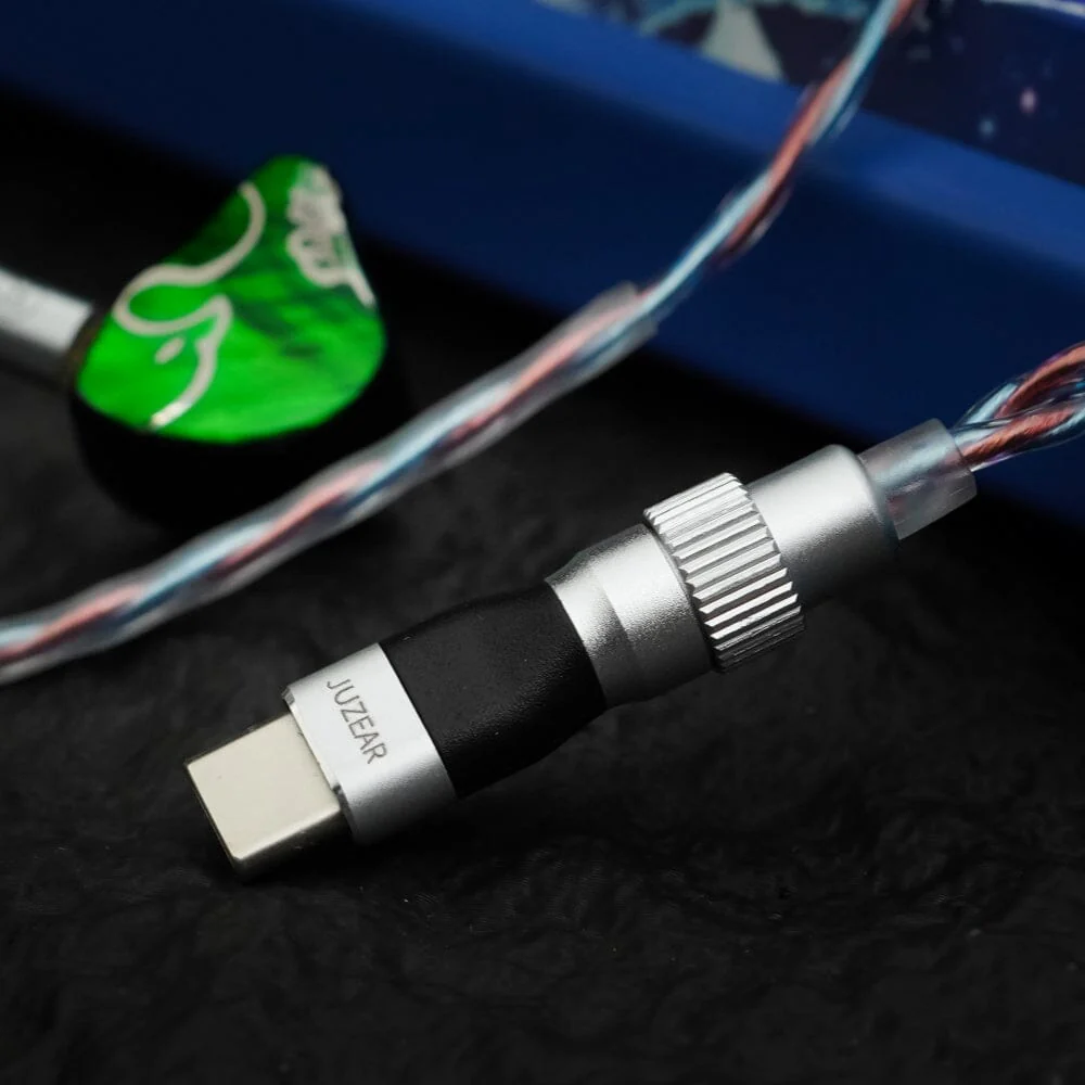 JUZEAR Flare 6N SPOCC+SCCW Hybrid Defiant Original Earphone Cable - Image 18