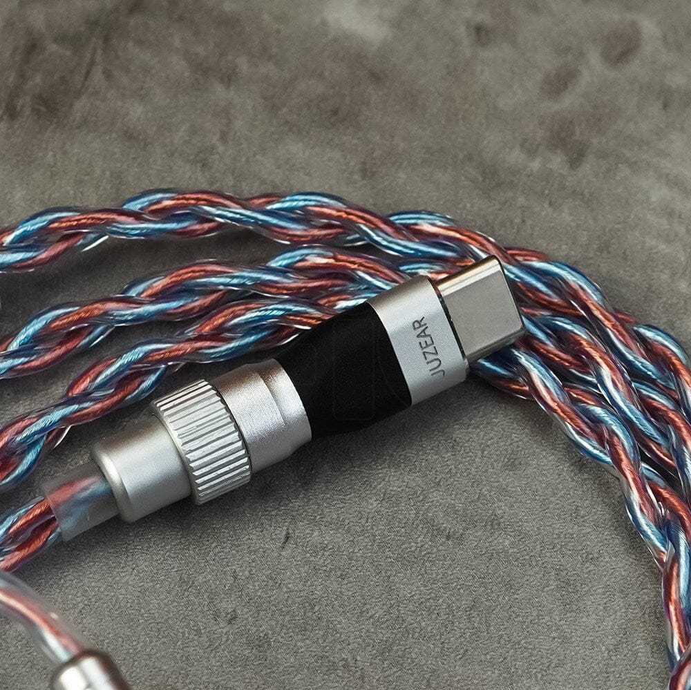 JUZEAR Flare 6N SPOCC+SCCW Hybrid Defiant Original Earphone Cable - Image 19