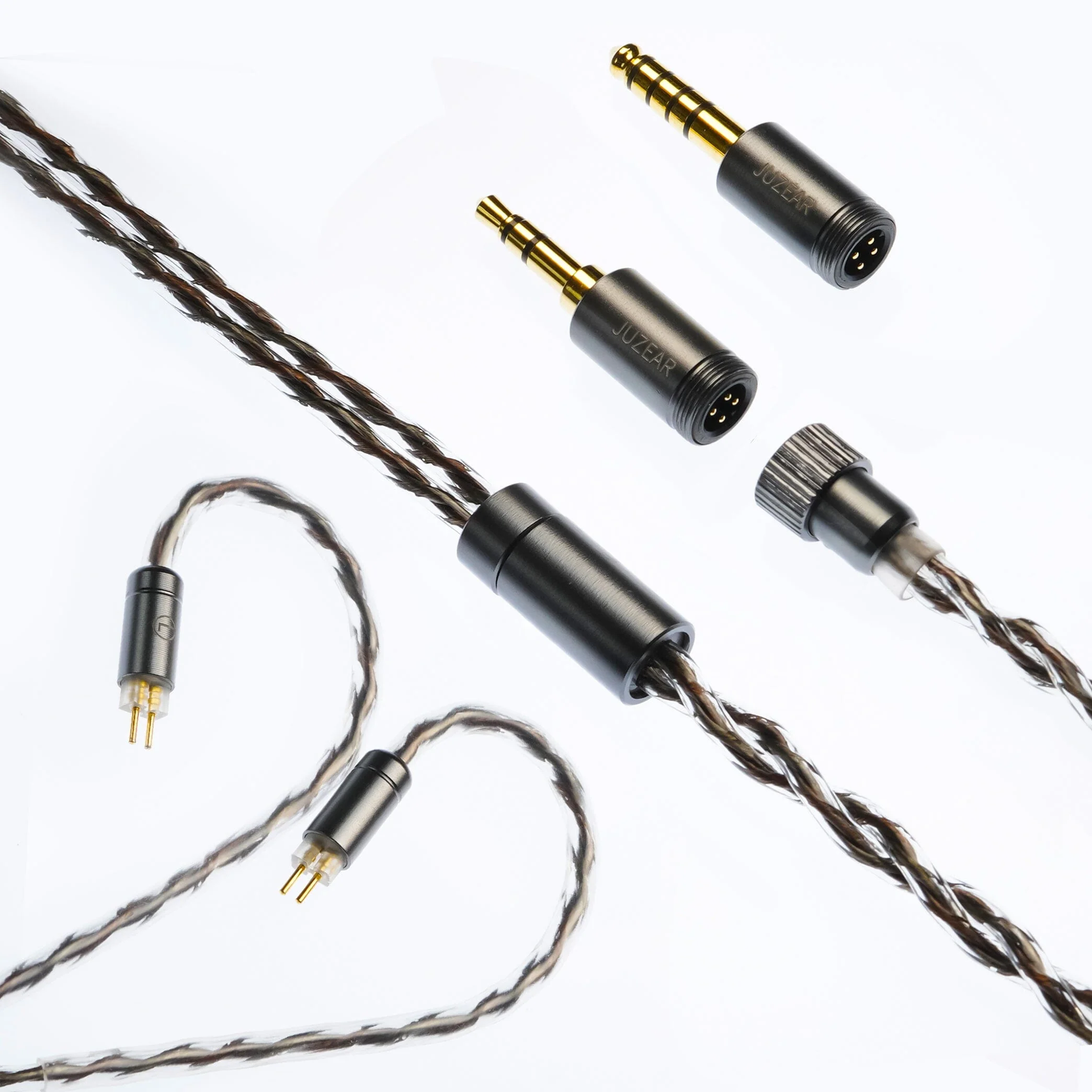 JUZEAR Flare 6N SPOCC+SCCW Hybrid Defiant Original Earphone Cable - Image 23