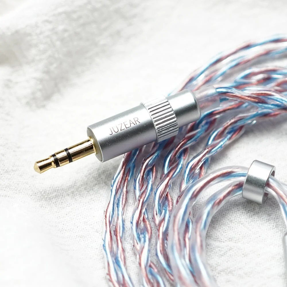 JUZEAR Flare 6N SPOCC+SCCW Hybrid Defiant Original Earphone Cable - Image 6