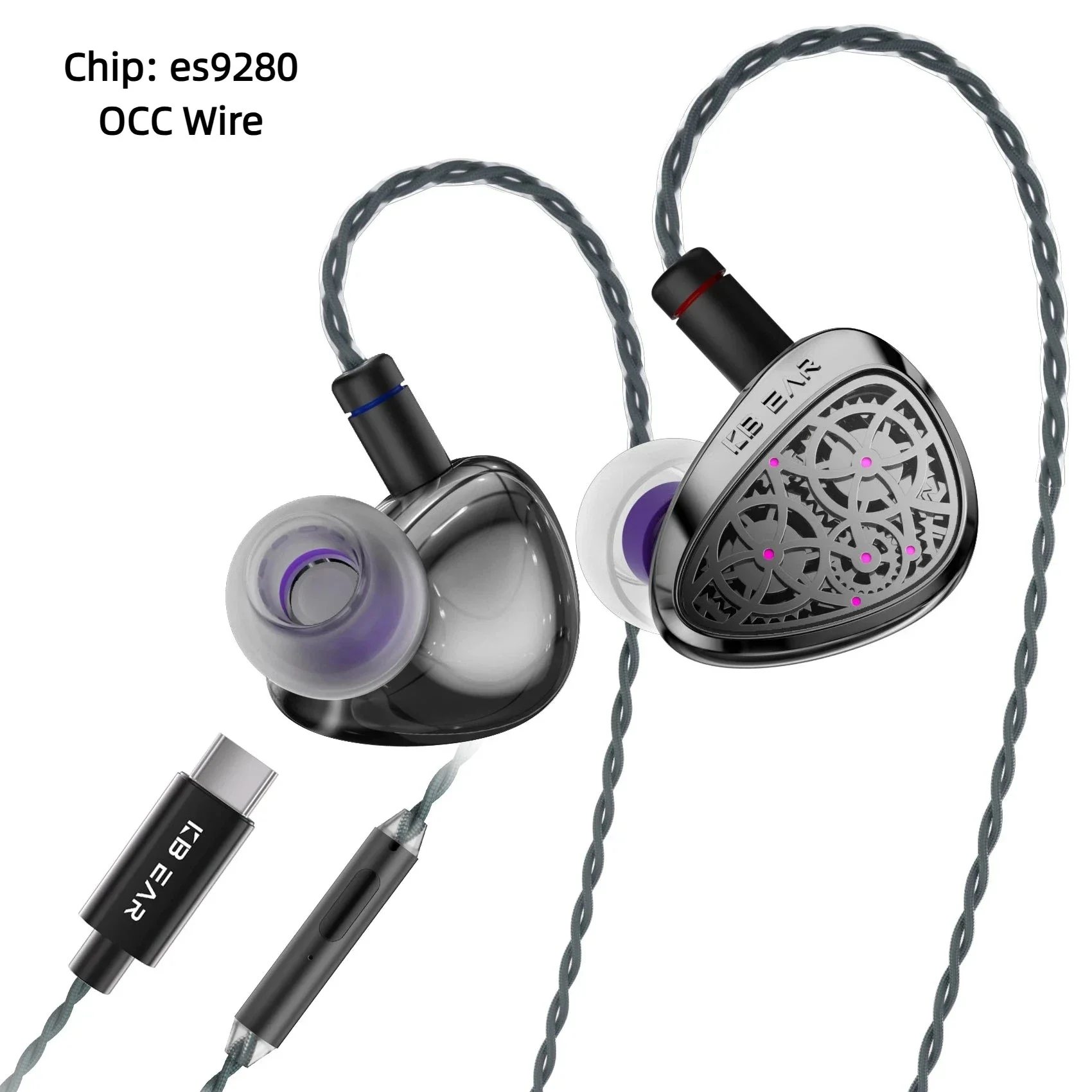 KBEAR Tourbillon Pro / TB Pro 10mm Dynamic Driver IEMs - Image 10