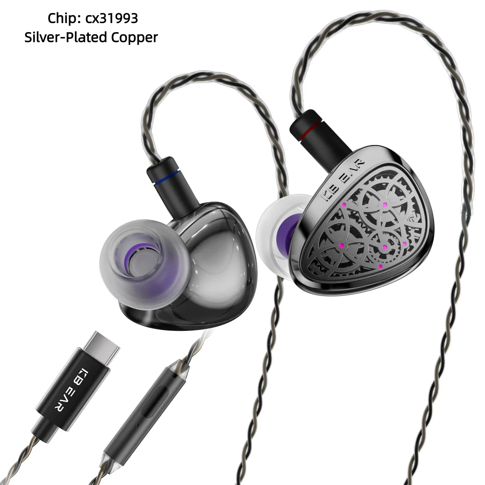 KBEAR Tourbillon Pro / TB Pro 10mm Dynamic Driver IEMs - Image 9