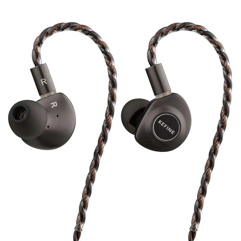 KEFINE Delci 10mm DLC+PU Diaphragm Dynamic Driver IEMs - Image 10