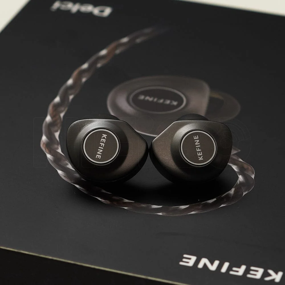 KEFINE Delci 10mm DLC+PU Diaphragm Dynamic Driver IEMs - Image 4