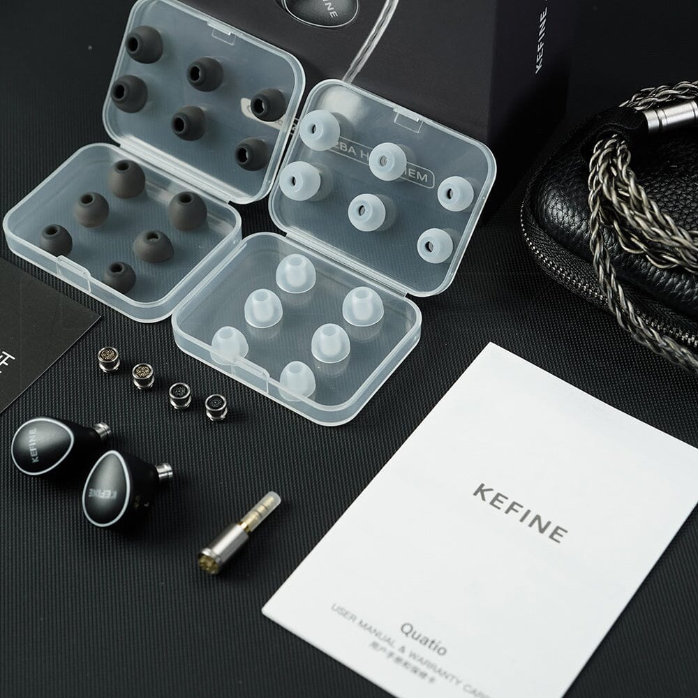 KEFINE Quatio 2DD +2BA Hybrid Drivers IEMs - Image 2