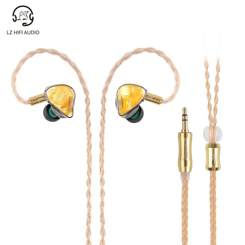 LZ A2 PRO 1 Dynamic+2 Knowles BA Hybrid 3 Driver HIFI Earphone - Image 7