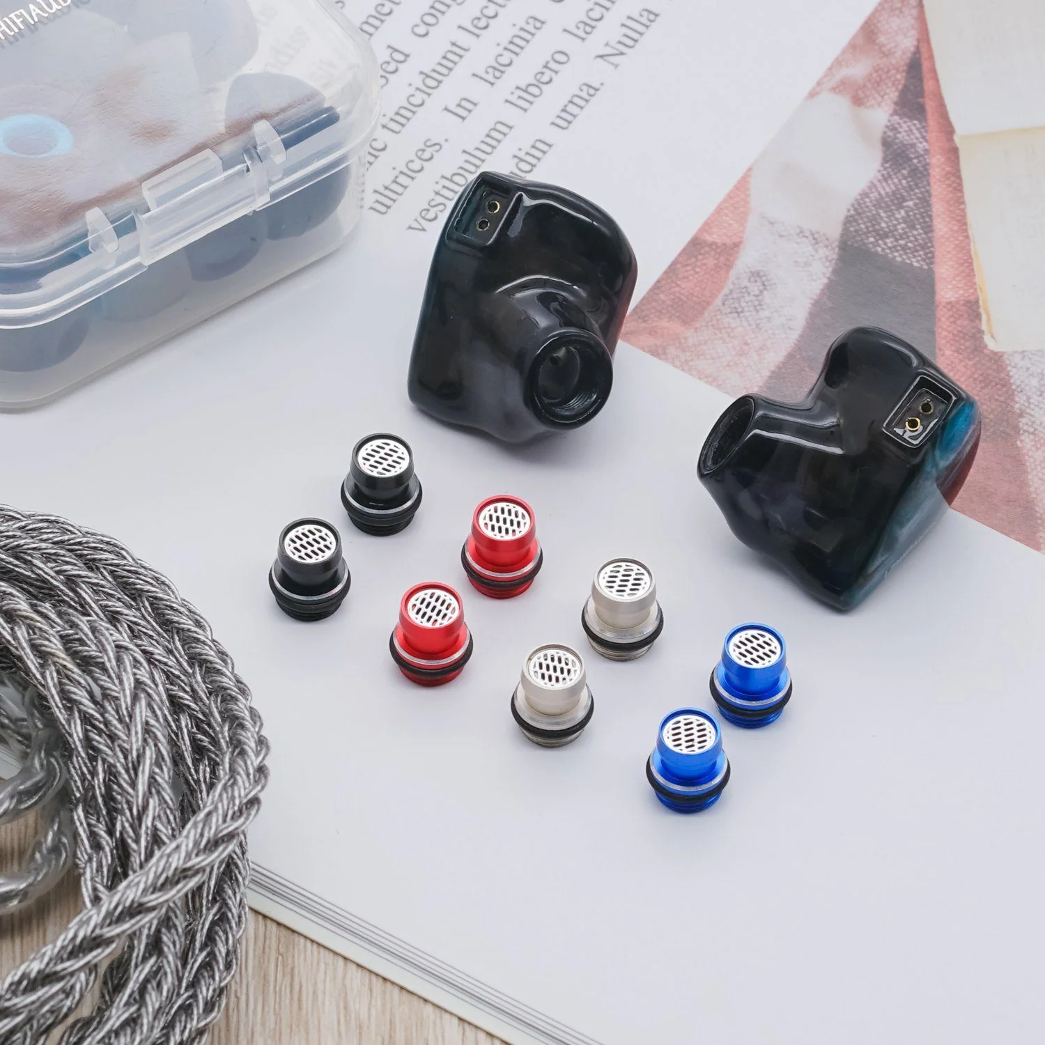 LZ A4 PRO 1 CNT Diaphragm DD + 3 Knowles BA Hybrid HIFI In-Ear Earphone - Image 7
