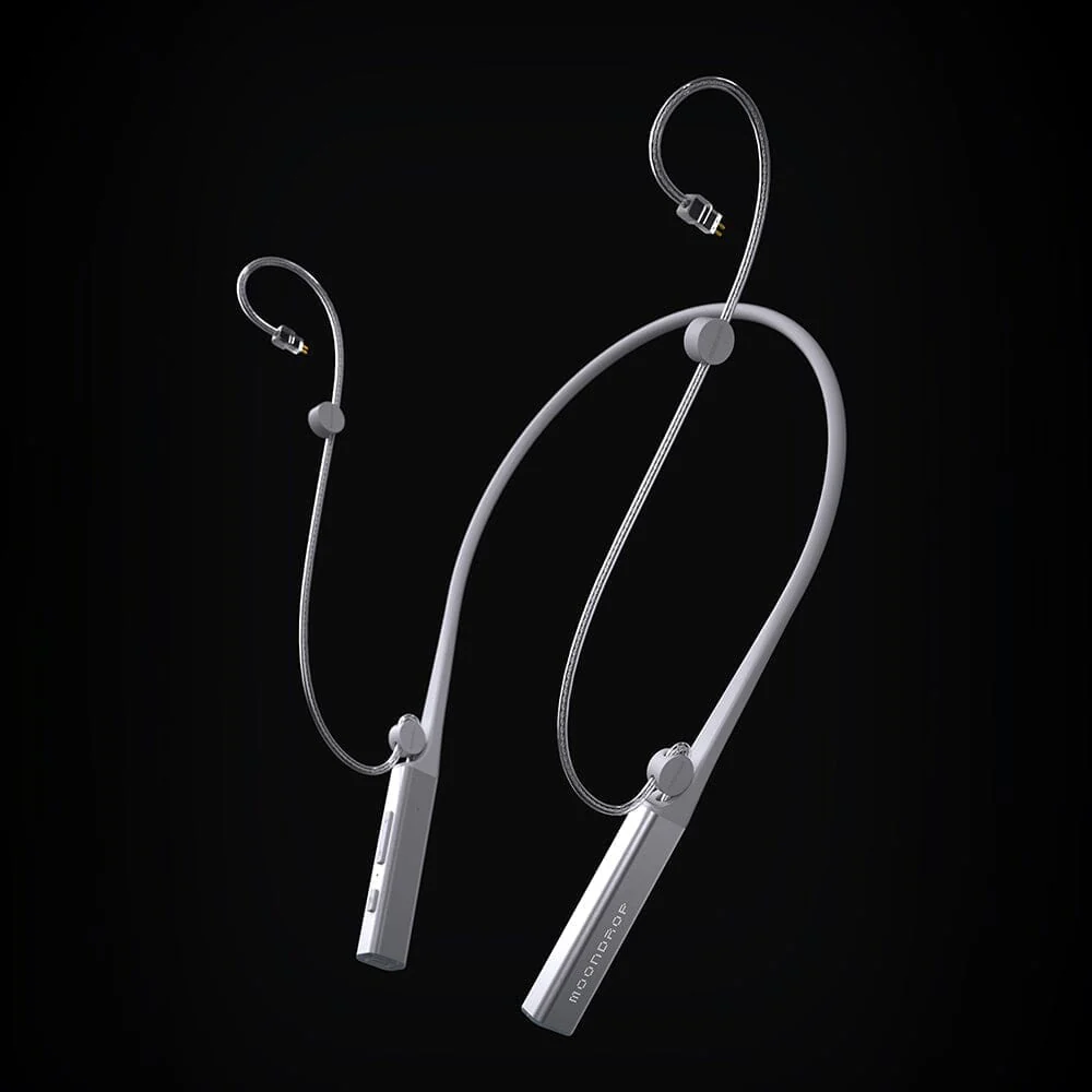 Moondrop Little White Flagship Performance Wireless Neckband Bluetooth 5.2 Earphone Cable With Type-C Plug - Image 5