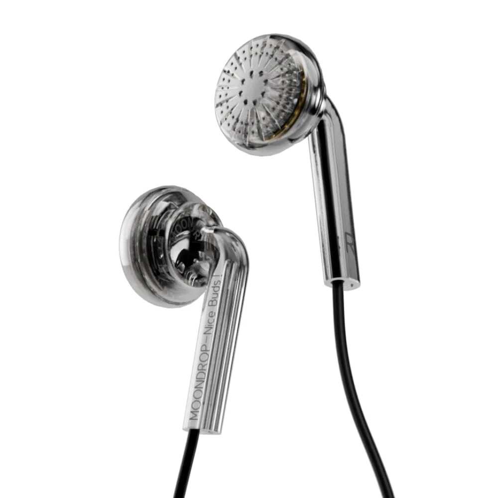 Moondrop NiceBuds 15.4mm Dynamic Driver Flat-Headed Earbuds