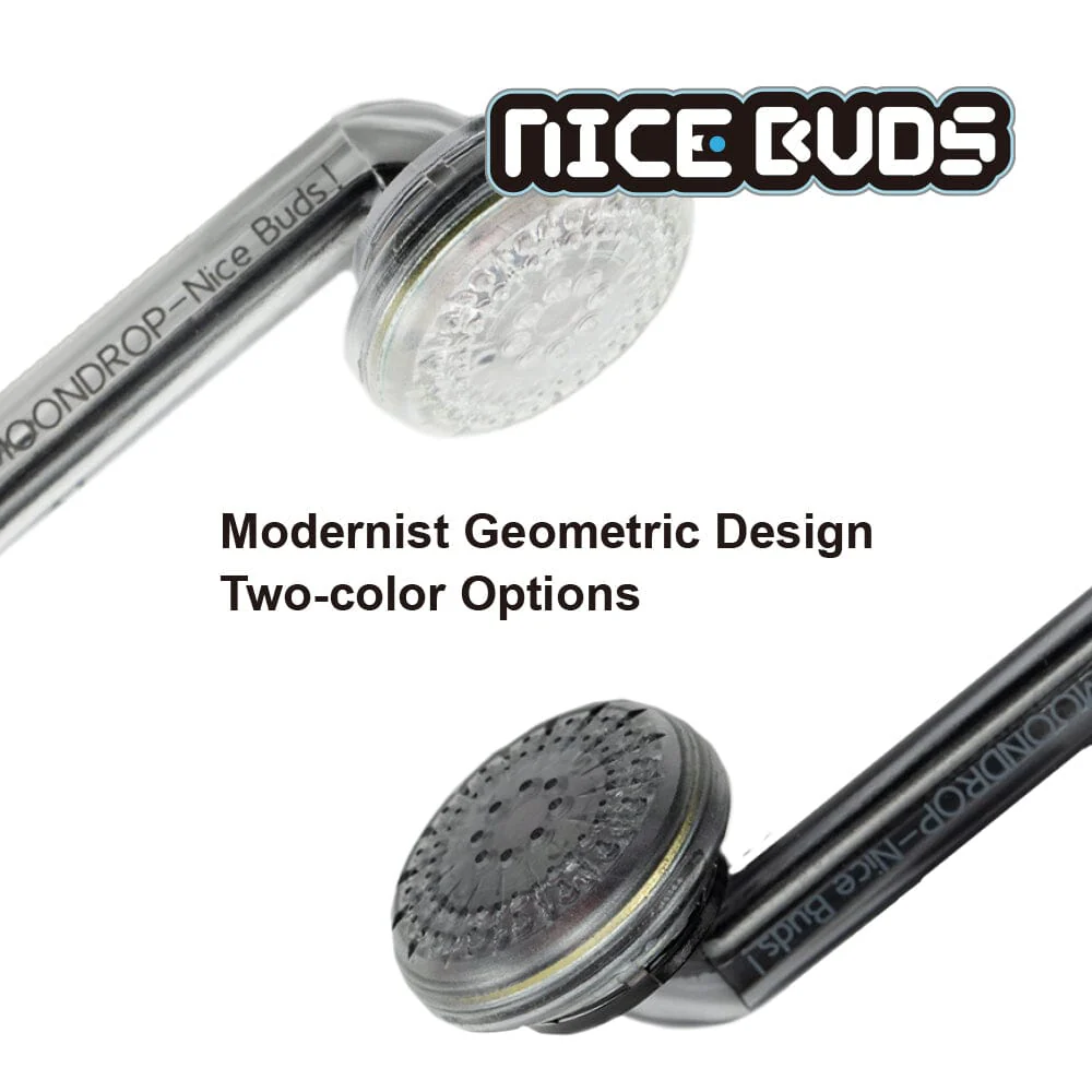 Moondrop NiceBuds 15.4mm Dynamic Driver Flat-Headed Earbuds - Image 4