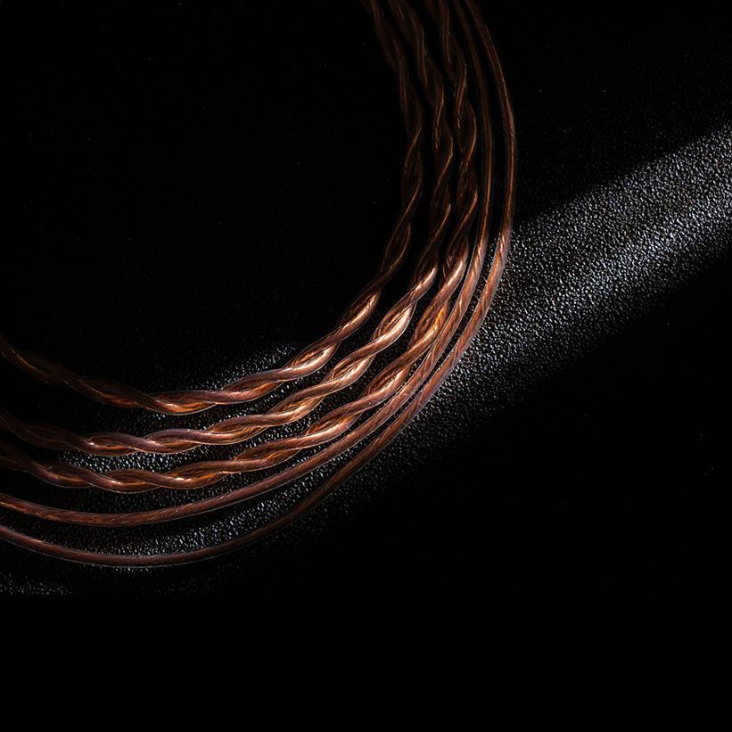 Moondrop PCC Coaxial OCC Copper Wire 6N Pure Single Crystal Cable - Image 4