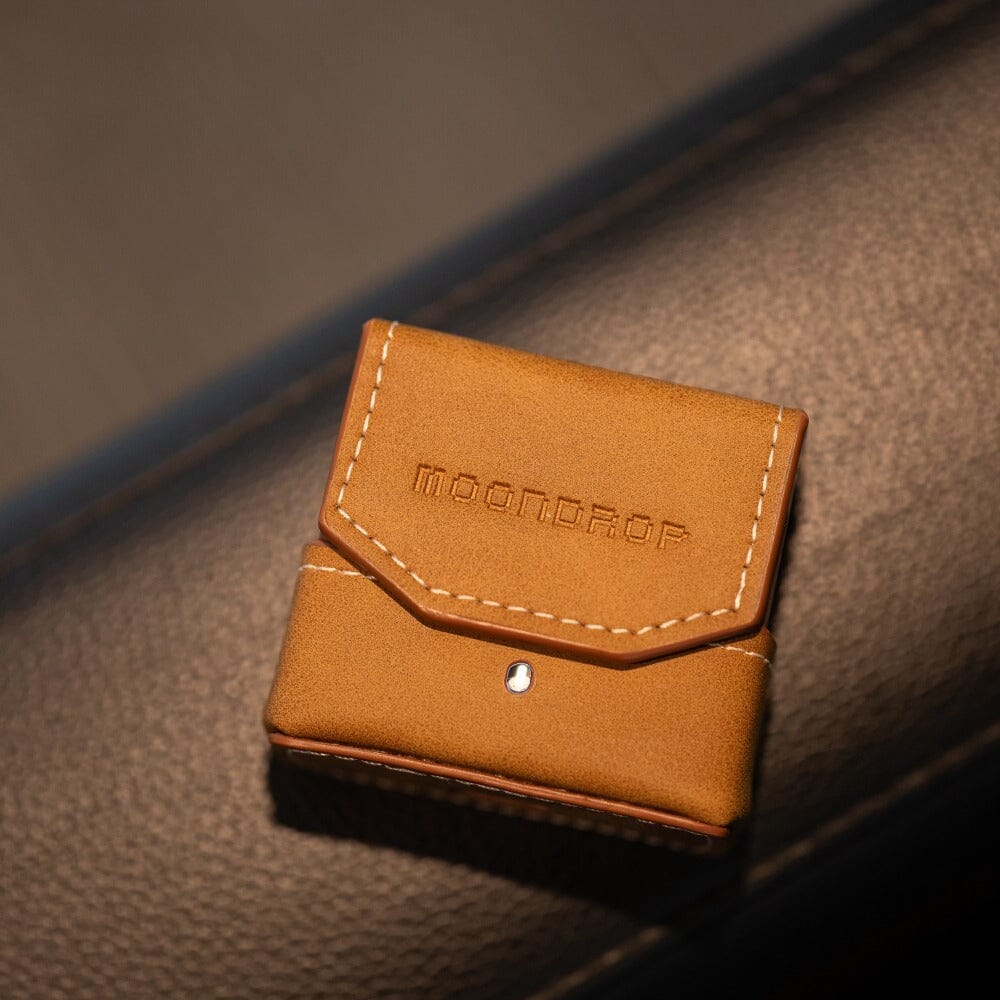 Moondrop Small Leather Case / Magnetic Case For Space Travel Series Bluetooth Earbuds - Image 2