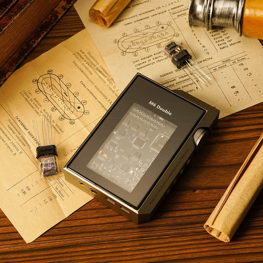 Muse HiFi M6 Double JAN 6418+IN-17 Portable DAC & AMP - Image 2