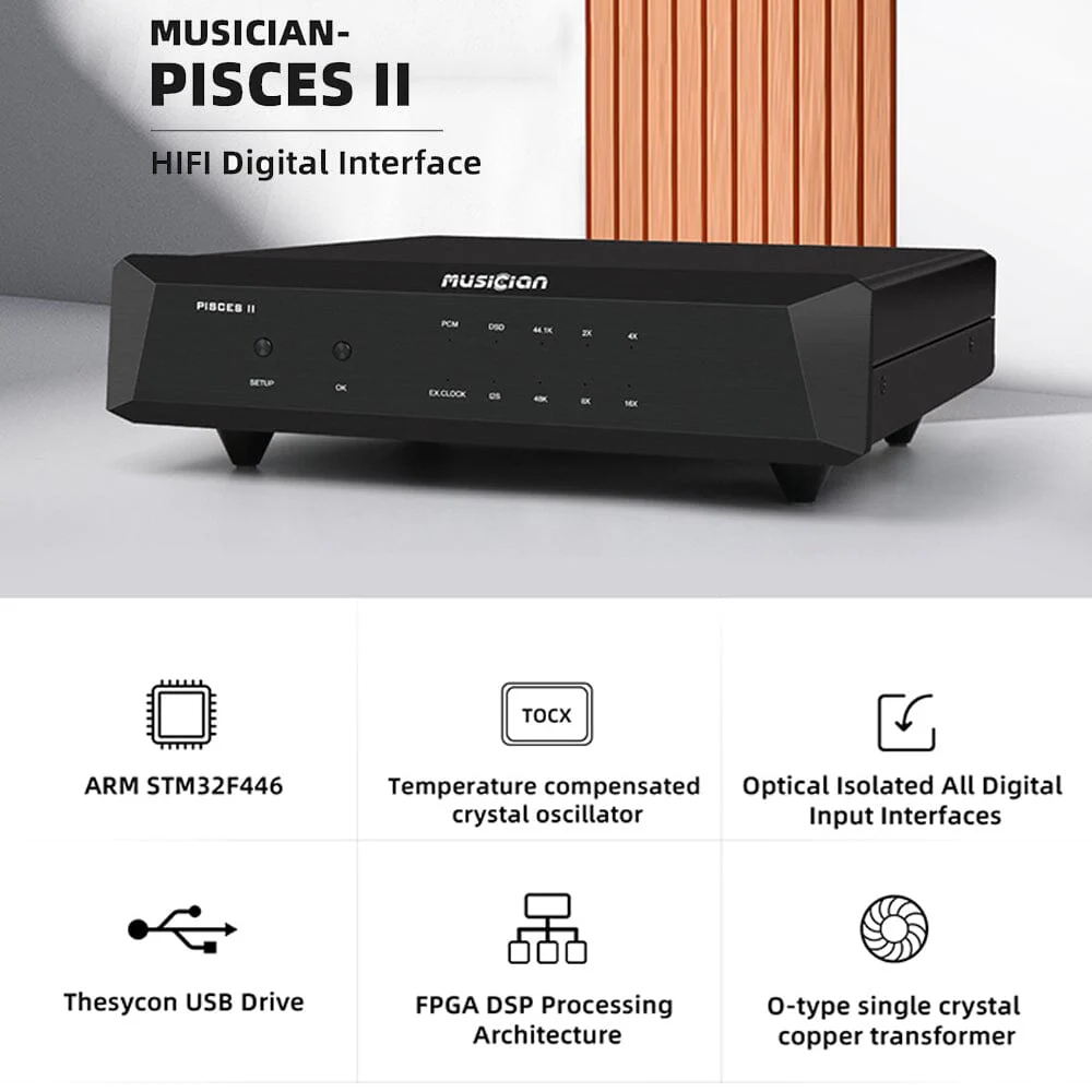 Musician Audio Pisces II High-fidelity Digital Interface - Image 5