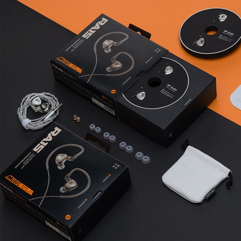NF Audio RA15 All-Metal Dual Cavity Dynamic Driver In-Ear Earphones - Image 3