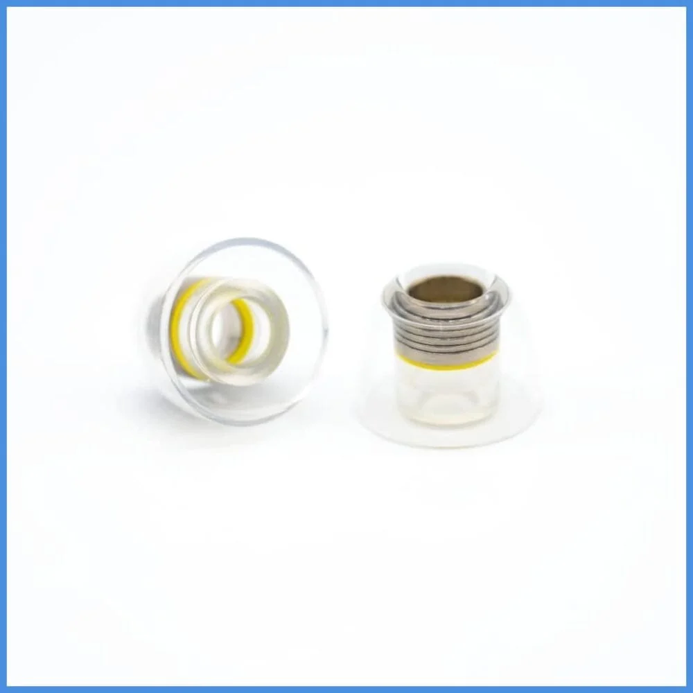 Pentaconn Coreir Brass Metal Core Eartips For 4.5-5.5mm Nozzle - Image 2