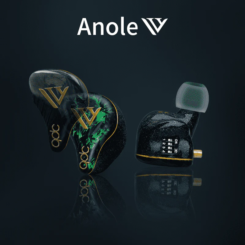 QDC Anole V14 10 Balanced Armature + 4 EST Flagship In-Ear Monitors IEM - Image 3