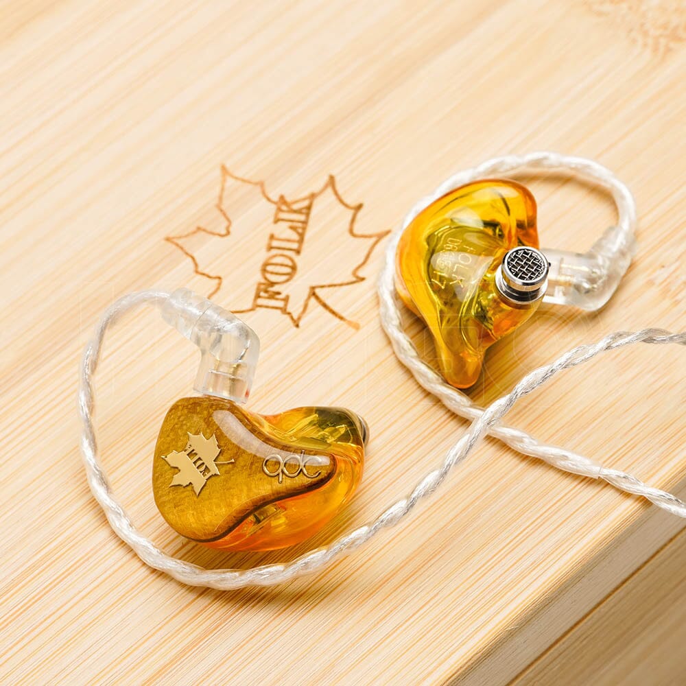 QDC Folk 1BA + 1 DD +1 Planar Hybrid In-Ear Monitors - Image 5