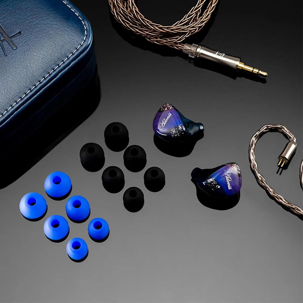QoA Adonis CNC Resin Wooden Shell In Ear Monitor 10mm DD+2BA Hybrid IEM - Image 14