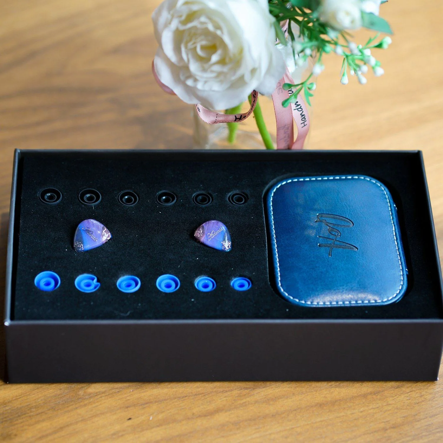 QoA Adonis CNC Resin Wooden Shell In Ear Monitor 10mm DD+2BA Hybrid IEM - Image 7
