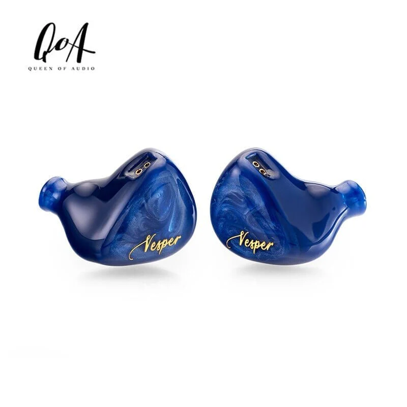 QoA Vesper2 / Vesper 2 1DD+1 Knowles BA Hybrid Driver In-Ear Earphone Monitor - Image 4