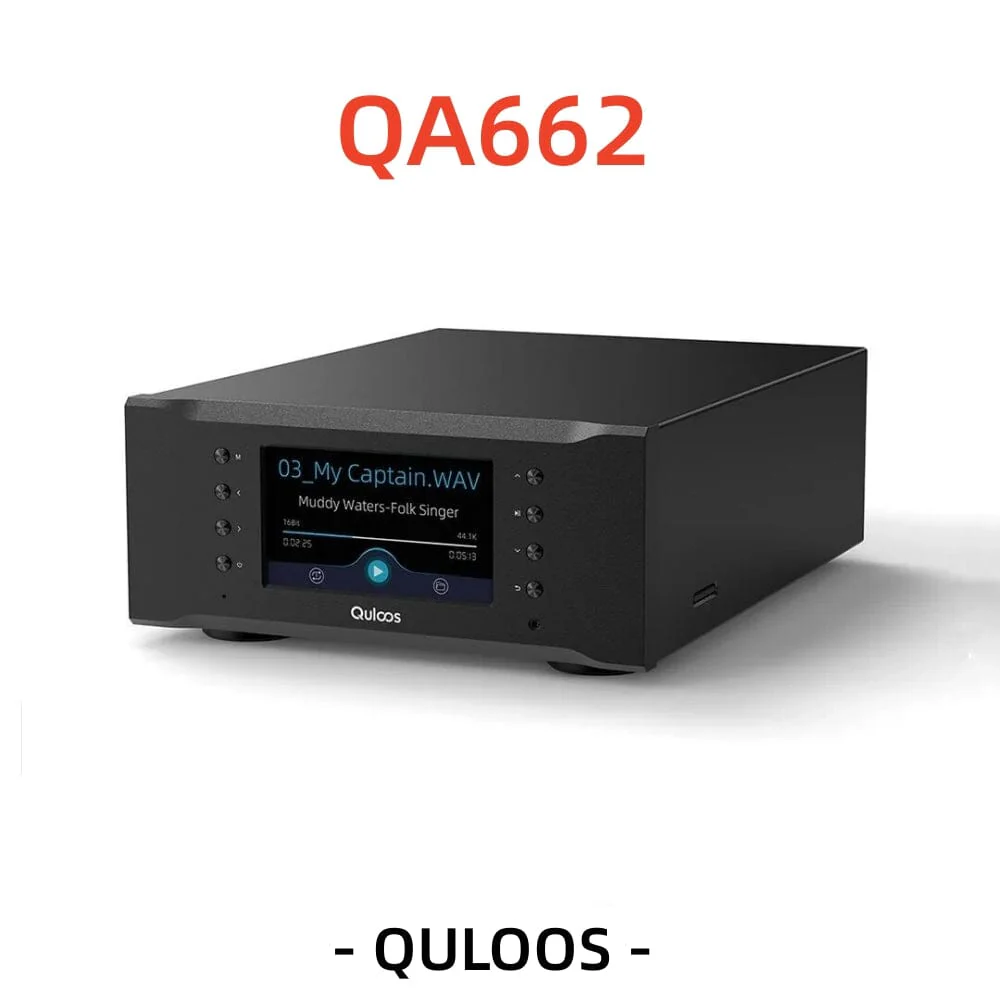 QULOOS QLS QA662 Desktop DAC & Headphone Amplifier & Music Streamer