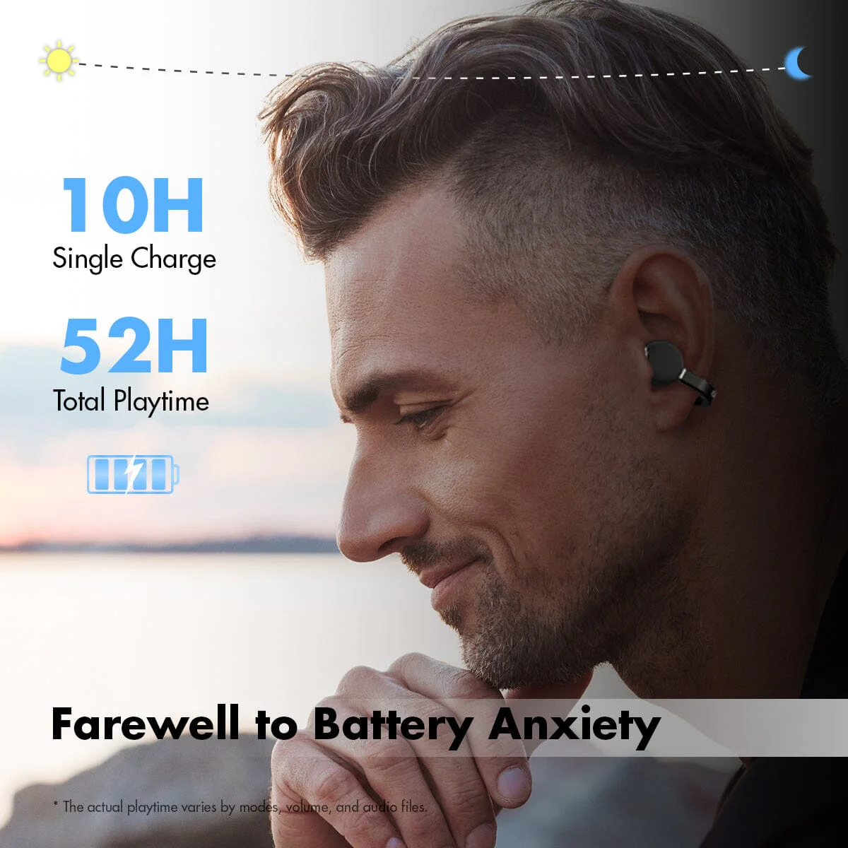 ROSESELSA OpenFree Open-Ear Bluetooth V5.4 Earbuds - Image 8