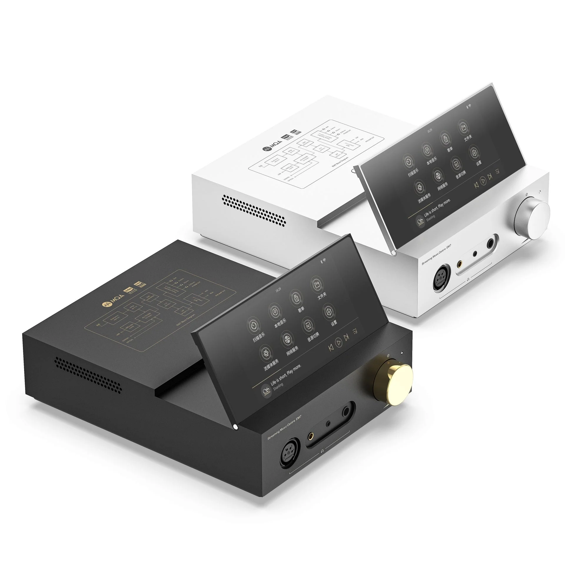 SHANLING EM7 High-End Desktop Streamer DAC/AMP